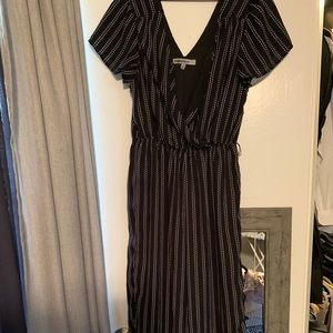 EUC Black & white jumpsuit